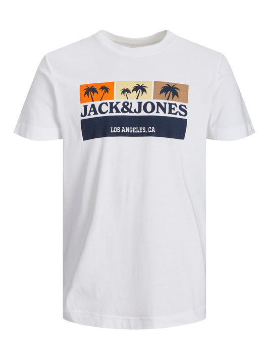Maglietta T-Shirt Jormalibu Branding Tee Ss Crew Neck Jack&Jones Plus