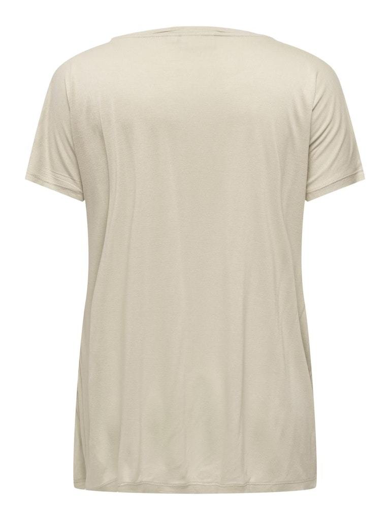 Only Carmakoma - T-shirt donna curvy | carketty life ss mix tee jrs