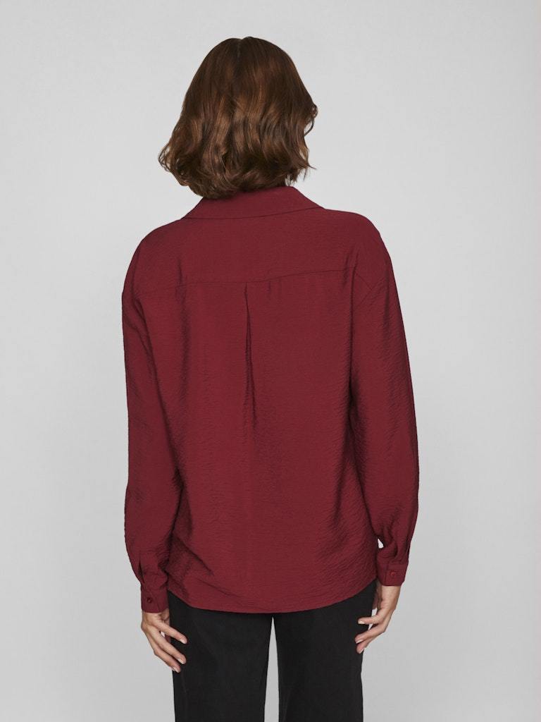 Vila - Camicia - Donna | vidomira v-neck l/s shirt - noos