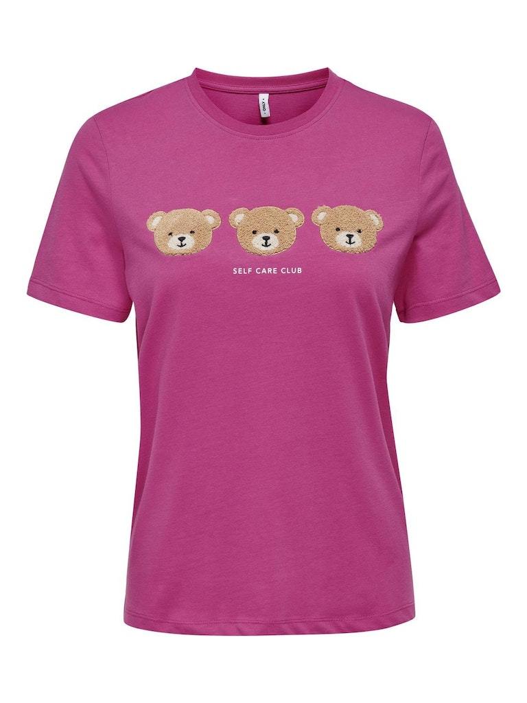 Only - T-shirt donna | onlteresa reg s/s teddy top box jrs