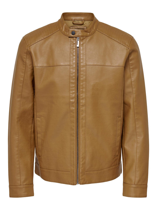 Giubbotto Mike Pu Racer Jacket Otw Vd Only & Sons