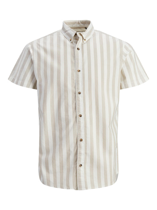 Camicia Plain Fred Shirt Ss Jack & Jones Junior