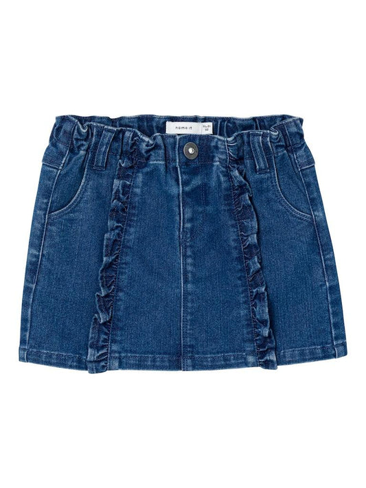 Gonna/Jeans - Name It Nmfbecky Short Dnm Skirt 7135-Ft B