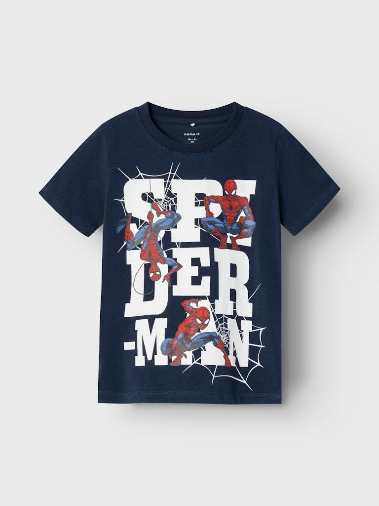 T-Shirt - Name It Nmmmakan Spiderman Ss Top Mar