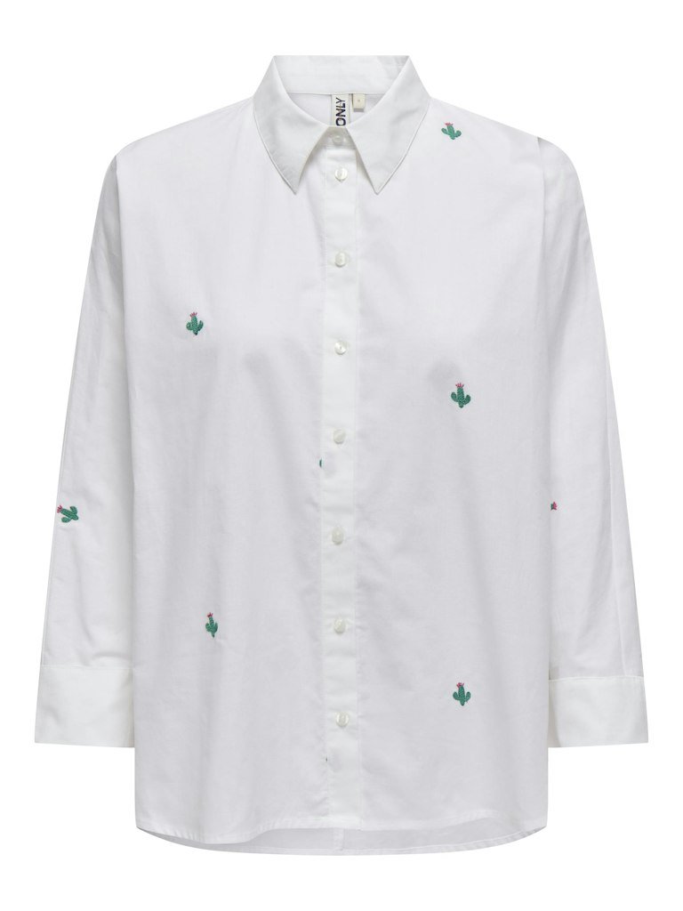 Only - Camicia - Donna | onlnew lina grace ls emb shirt noos wvn
