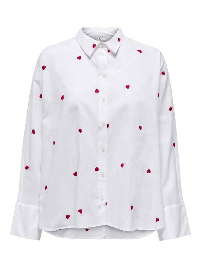 Only - Camicia - Donna | onlnew lina grace ls emb shirt noos wvn