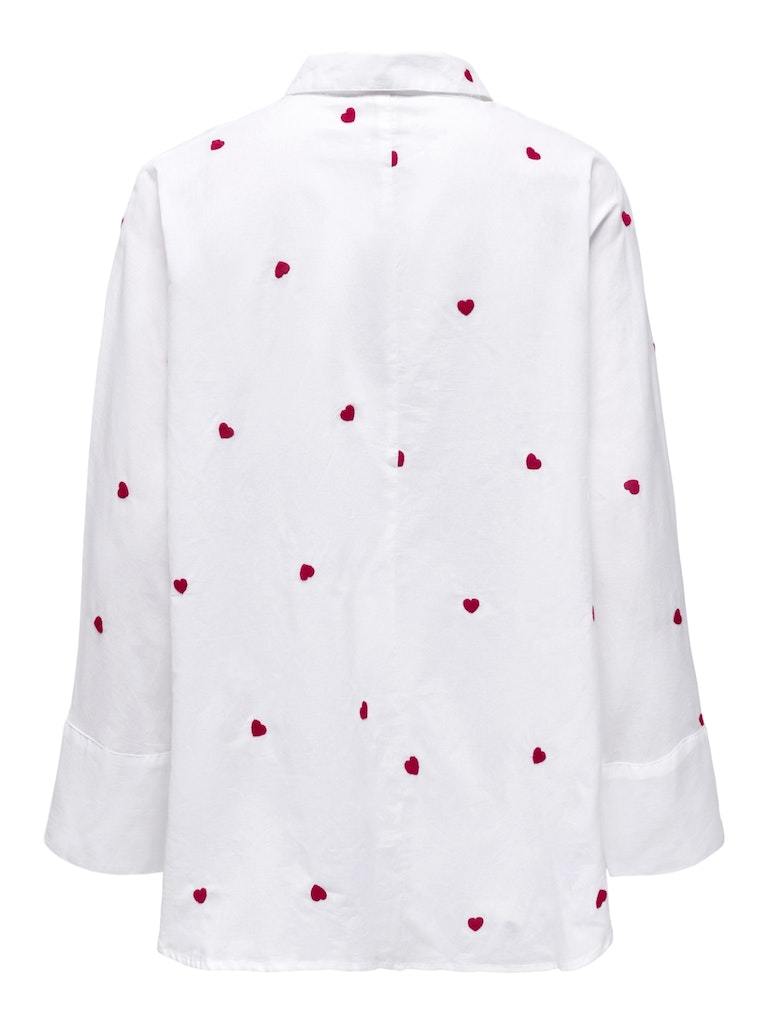 Only - Camicia - Donna | onlnew lina grace ls emb shirt noos wvn