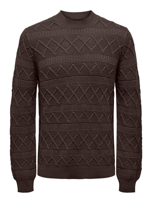 Maglione Wade Reg 5 Struc Crew Neck Knit Only & Sons