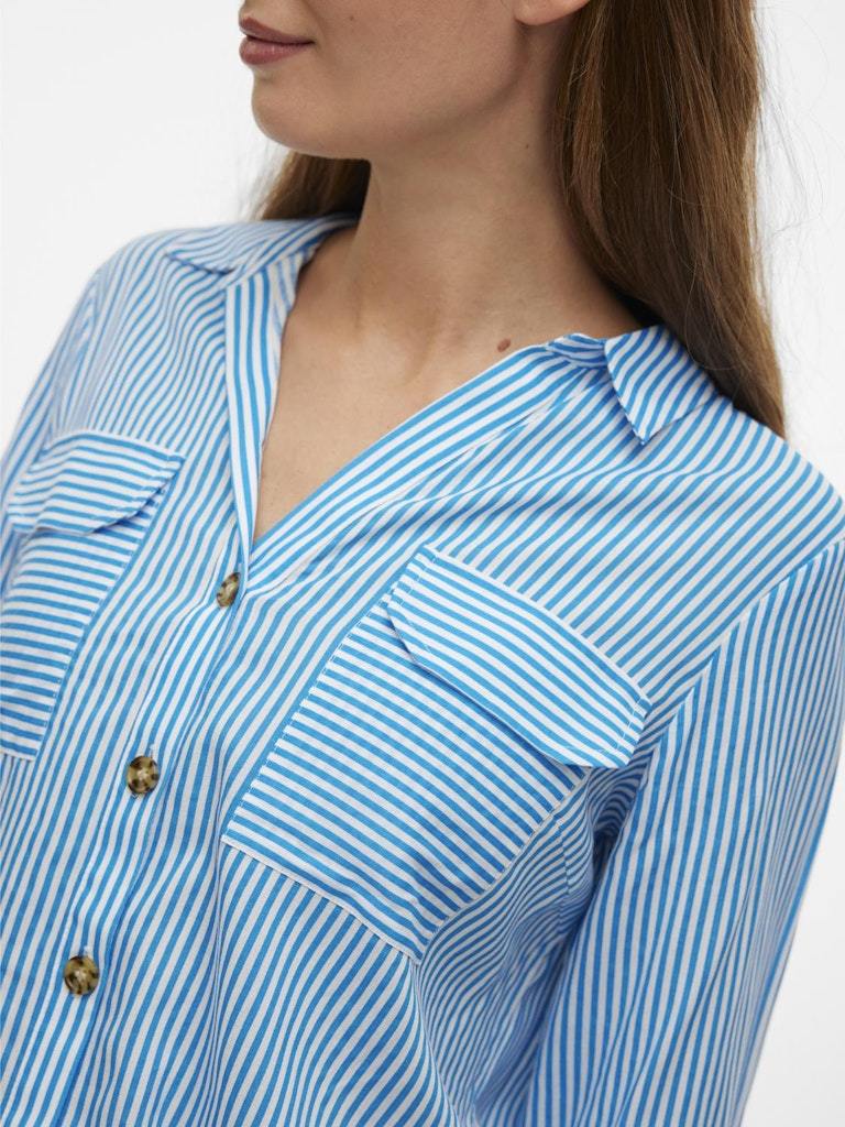 Vero Moda - Camicia - Donna | vmbumpy l/s shirt new wvn ga noos