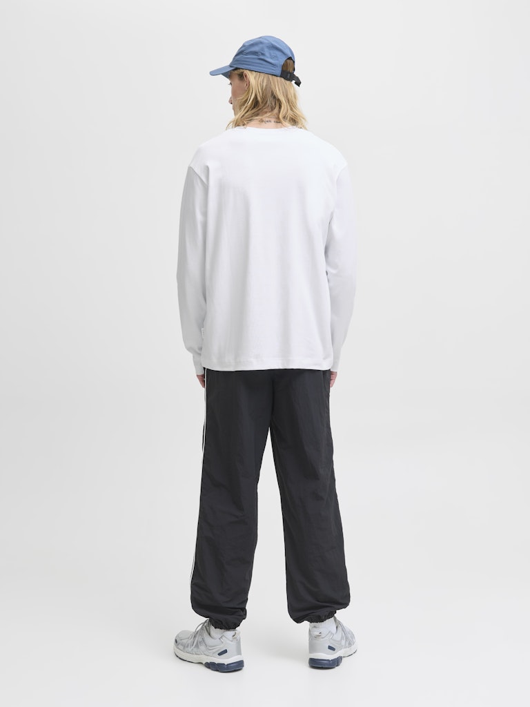 JACK&JONES - Tshirt manica lunga - Uomo | JCOFUSION INTERLOCK TEE LS CREW NECK