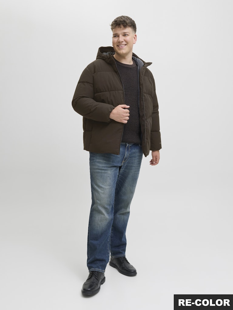 JACK&JONES PLUS - Giubbotto - Uomo | JJGLOBAL PUFFER JACKET PLS