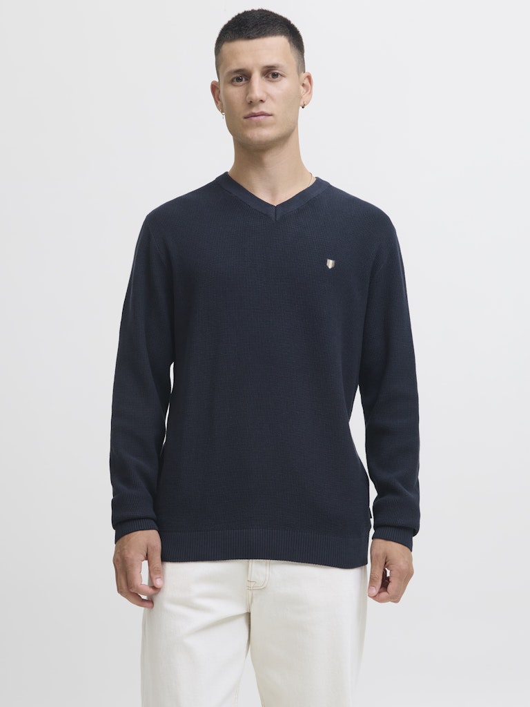 JACK&JONES - Pullover - Uomo | JPRBLUREX KNIT V-NECK