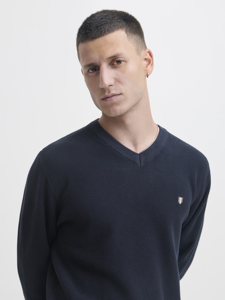 JACK&JONES - Pullover - Uomo | JPRBLUREX KNIT V-NECK