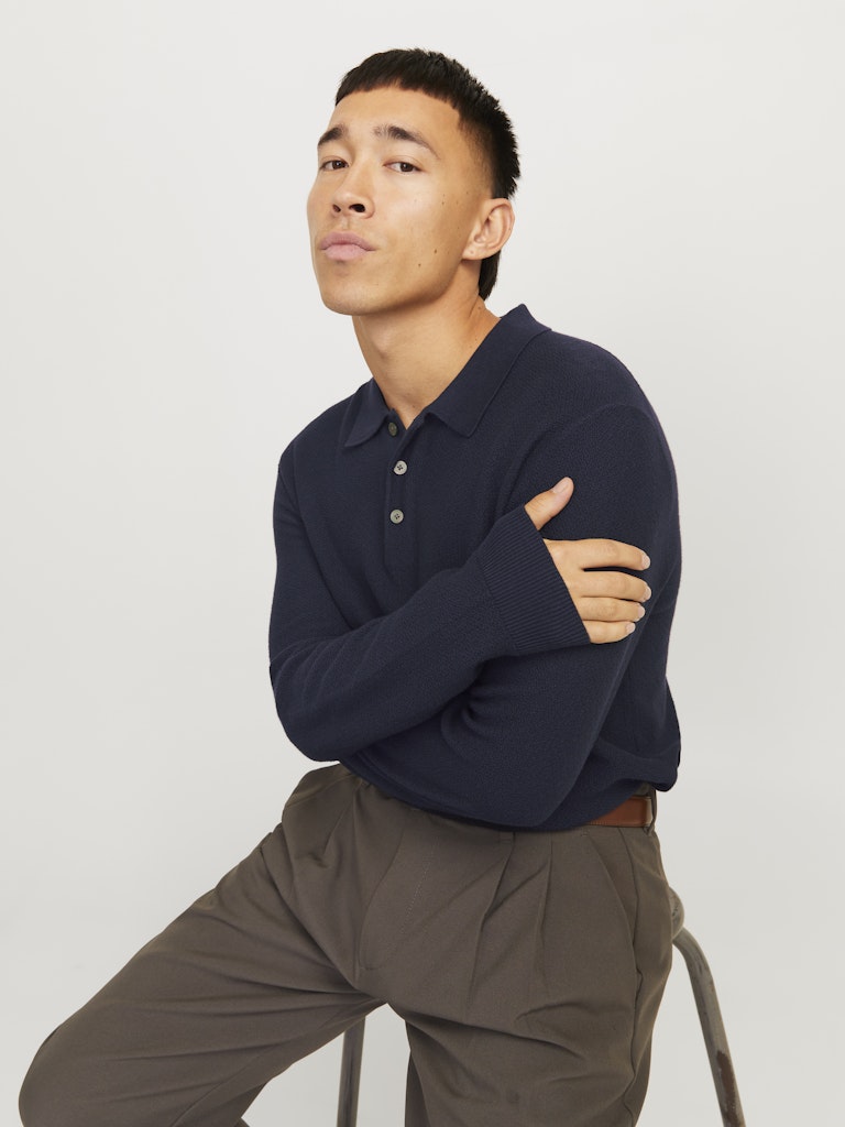 Jack&Jones - Polo manica lunga - Uomo | jprblusandri pullover polo ls