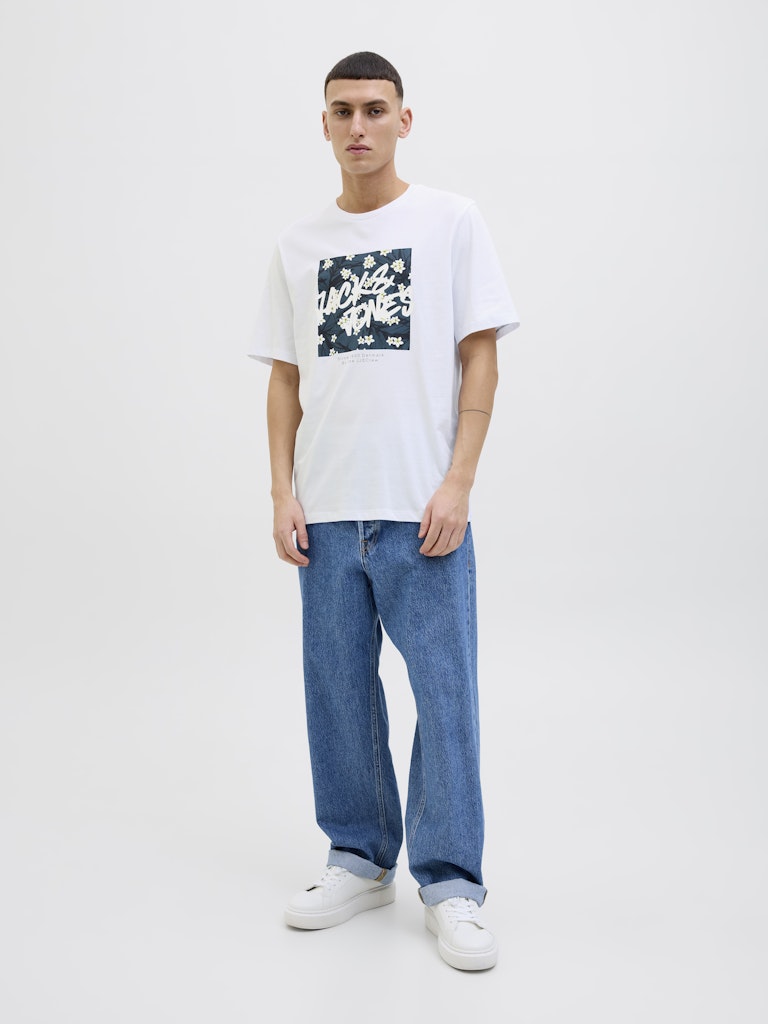 Jack&Jones - T-shirt - Uomo | jjhawaii shape tee ss crew neck ln