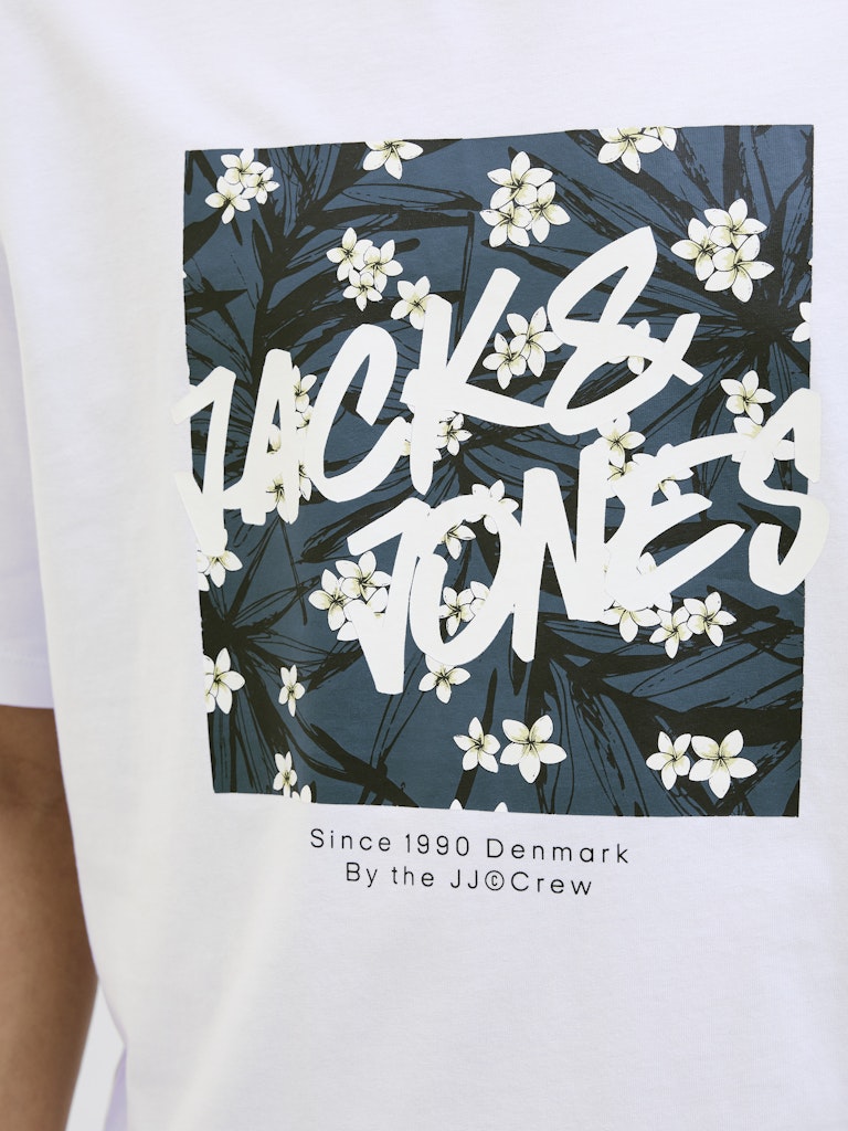 Jack&Jones - T-shirt - Uomo | jjhawaii shape tee ss crew neck ln
