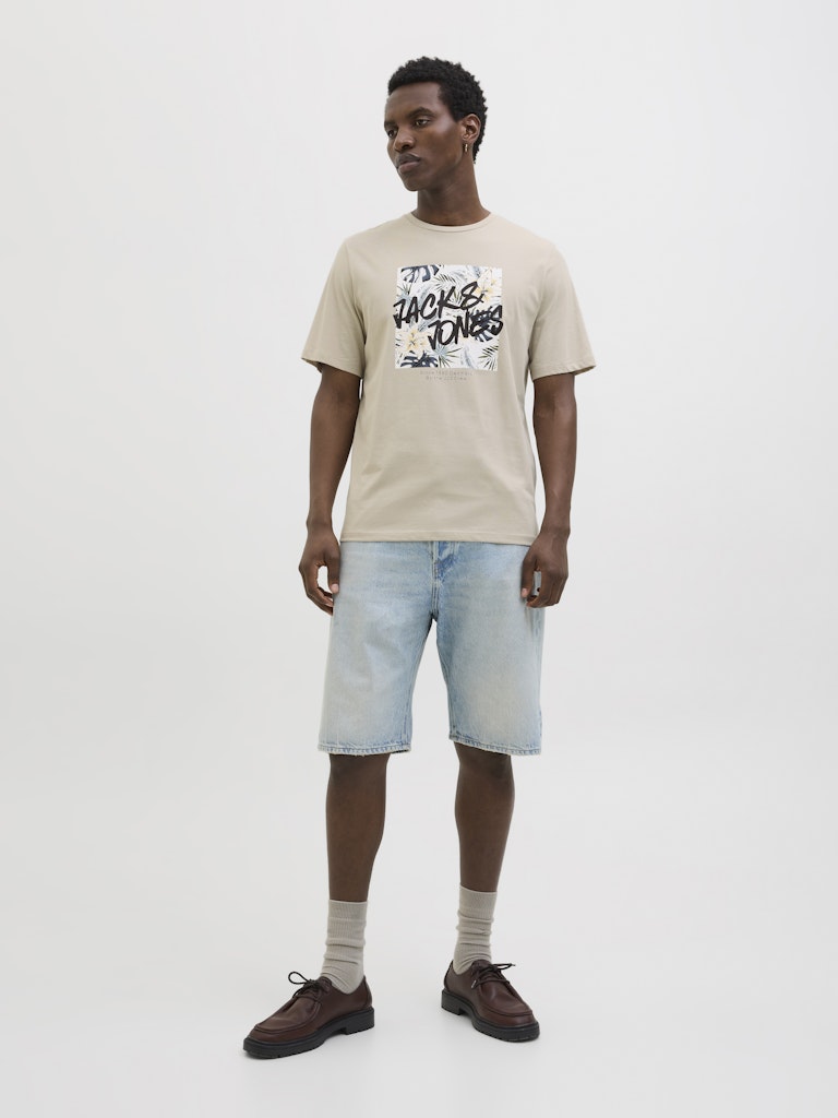 Jack&Jones - T-shirt - Uomo | jjhawaii shape tee ss crew neck ln
