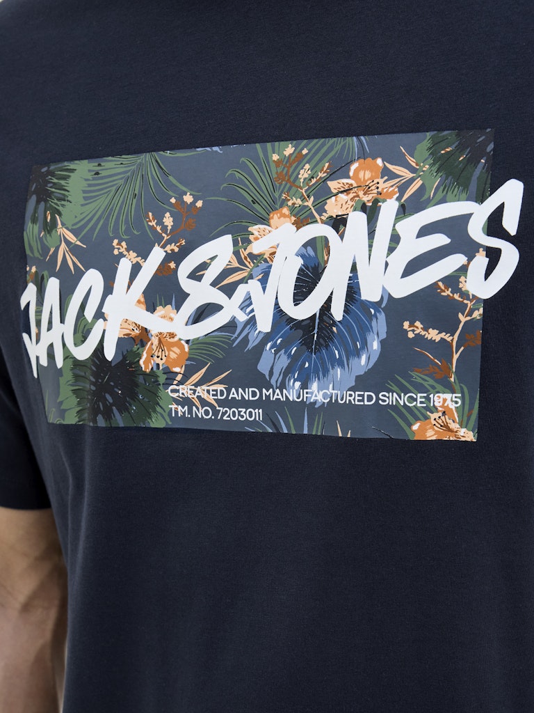 Jack&Jones - T-shirt - Uomo | jjhawaii shape tee ss crew neck ln