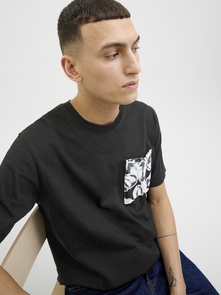 Jack&Jones - T-shirt - Uomo | jorsplit aop pocket tee ss crew neck