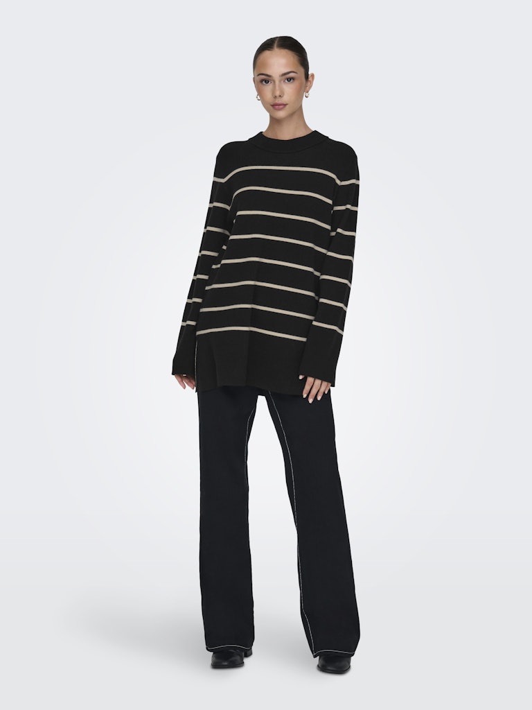JDY - Pullover - Donna | jdymila life l/s on long slit pull knt