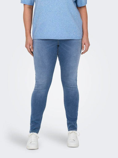 Jeans - Only Carmakoma Caraugusta Hw Skinny Dnm Bj369 Noos