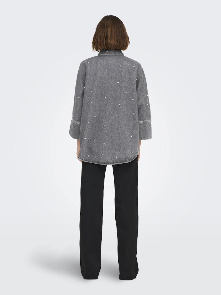 Only - Camicia - Donna | onlgrace 3/4 rhinestone mg dnm shirtnoos