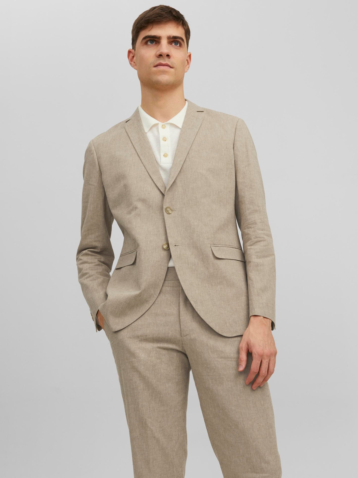 Jack&Jones - Giacca uomo | jprriviera linen blazerslim fit sn
