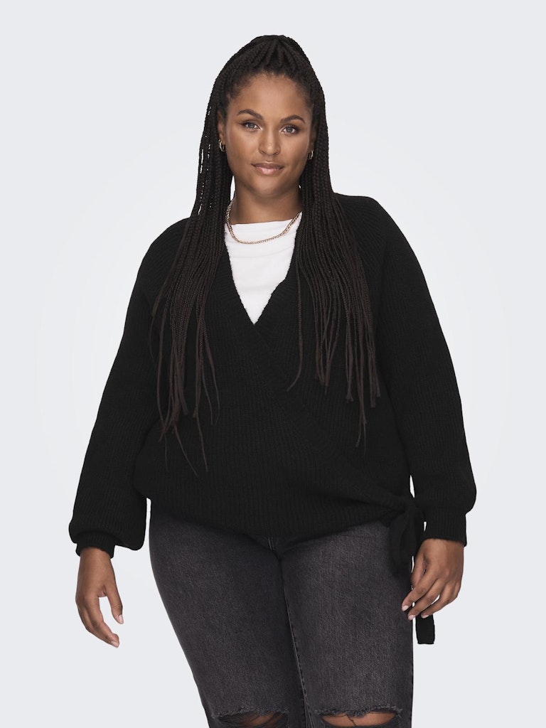 Only Carmakoma - Cardigan - Donna curvy | carjadei ls wrap knt