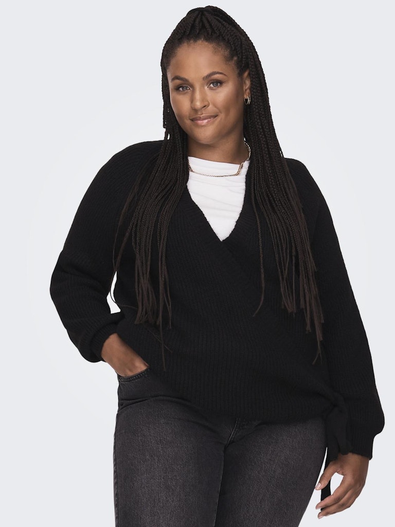 Only Carmakoma - Cardigan - Donna curvy | carjadei ls wrap knt