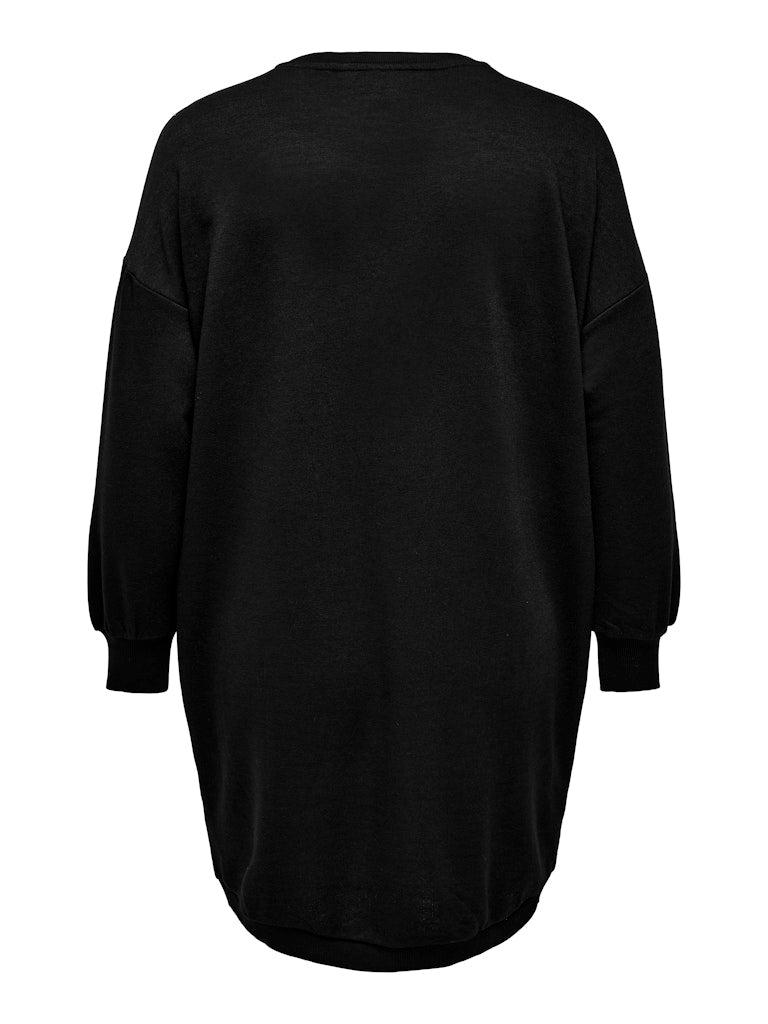Only Carmakoma - Vestito Corto - Donna curvy | careya l/s oneck dress swt