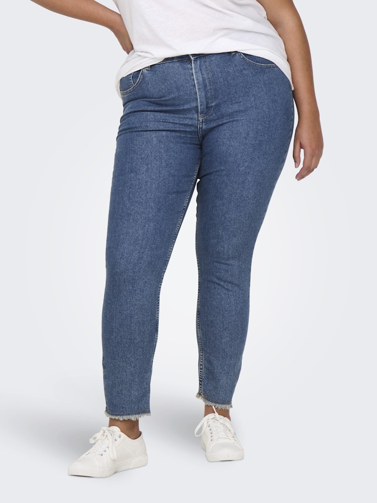 Only Carmakoma - Jeans donna curvy | carhush mid skinny ak rw dnm akm186