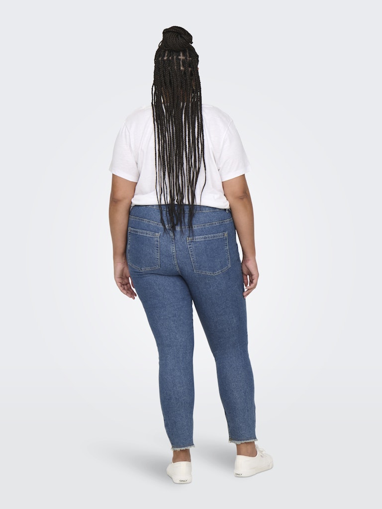 Only Carmakoma - Jeans donna curvy | carhush mid skinny ak rw dnm akm186