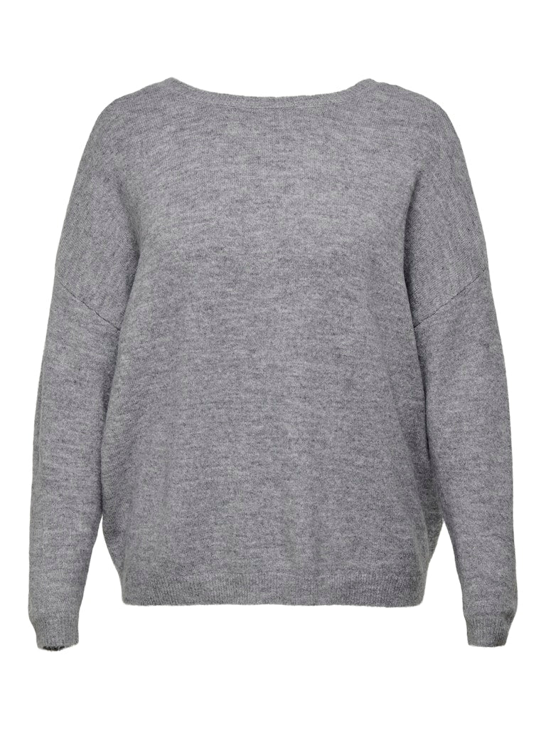 Only Carmakoma - Pullover - Donna curvy | carmanifesta ls revers.pullover knt bf