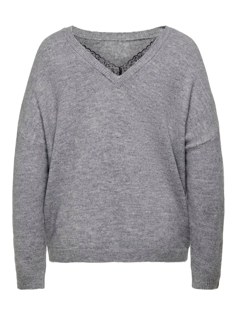 Only Carmakoma - Pullover - Donna curvy | carmanifesta ls revers.pullover knt bf
