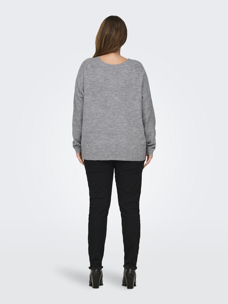 Only Carmakoma - Pullover - Donna curvy | carmanifesta ls revers.pullover knt bf