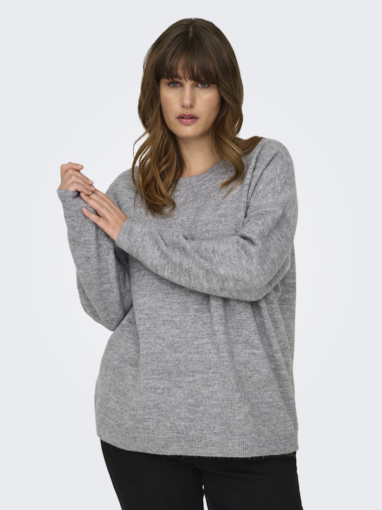Only Carmakoma - Pullover - Donna curvy | carmanifesta ls revers.pullover knt bf