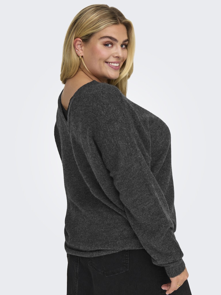 Only Carmakoma - Pullover - Donna curvy | carmanifesta ls revers.pullover knt bf