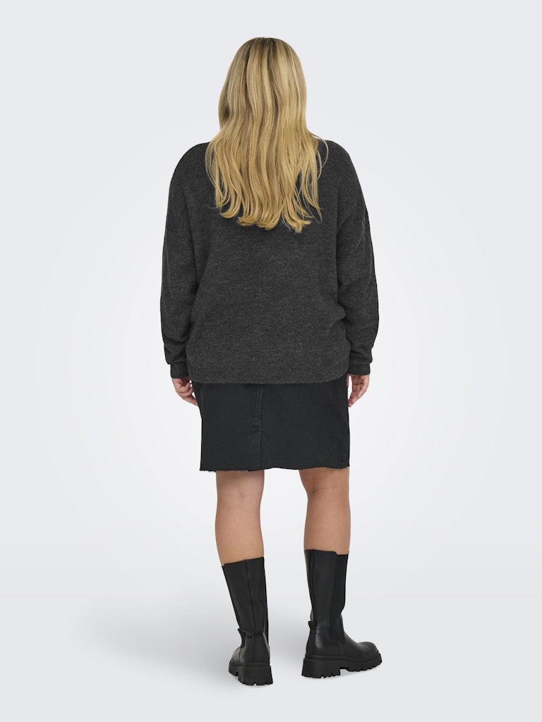 Only Carmakoma - Pullover - Donna curvy | carmanifesta ls revers.pullover knt bf