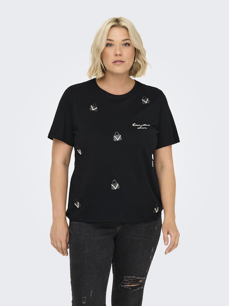 Only Carmakoma - T-shirt - Donna curvy | carkita life ss jeans tee jrs