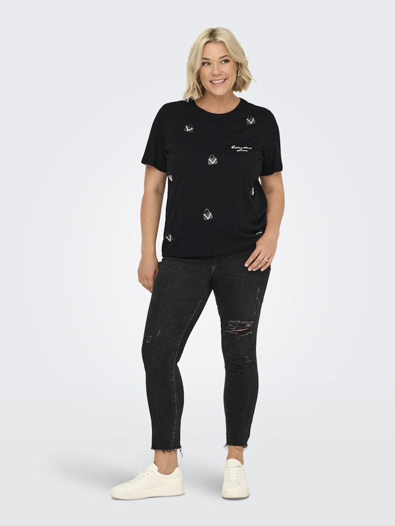 Only Carmakoma - T-shirt - Donna curvy | carkita life ss jeans tee jrs