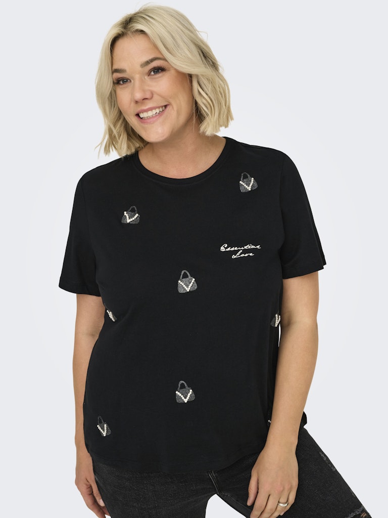 Only Carmakoma - T-shirt - Donna curvy | carkita life ss jeans tee jrs