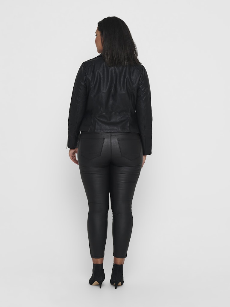 Only Carmakoma - Giacca - Donna curvy | caremmy faux leather biker noos