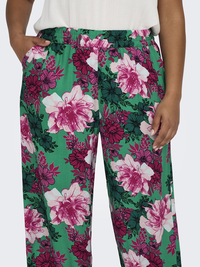 Only Carmakoma - Pantalone - Donna curvy | carclea life palazzo pants aop