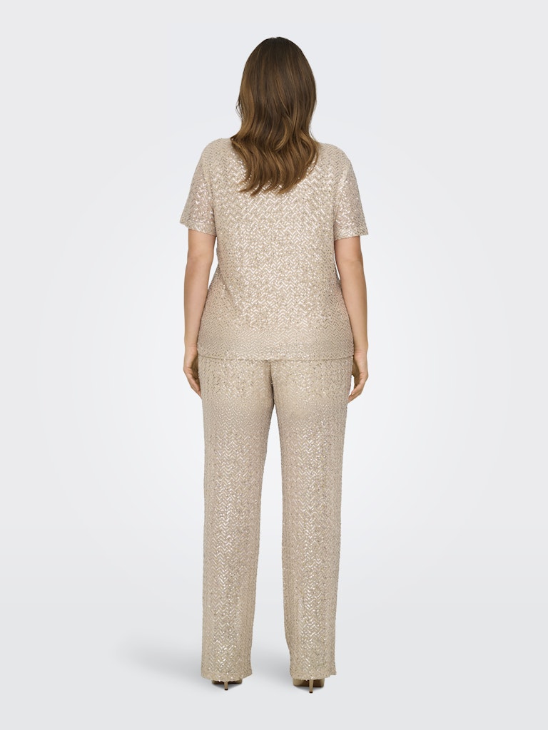 Only Carmakoma - T-shirt - Donna curvy | carviviana ss v-neck sequins top jrs