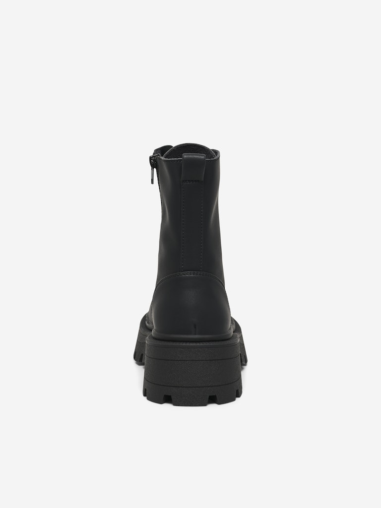 Only shoes - Stivali - Donna | onlbanyu-3 pu monochrome lace boot noos