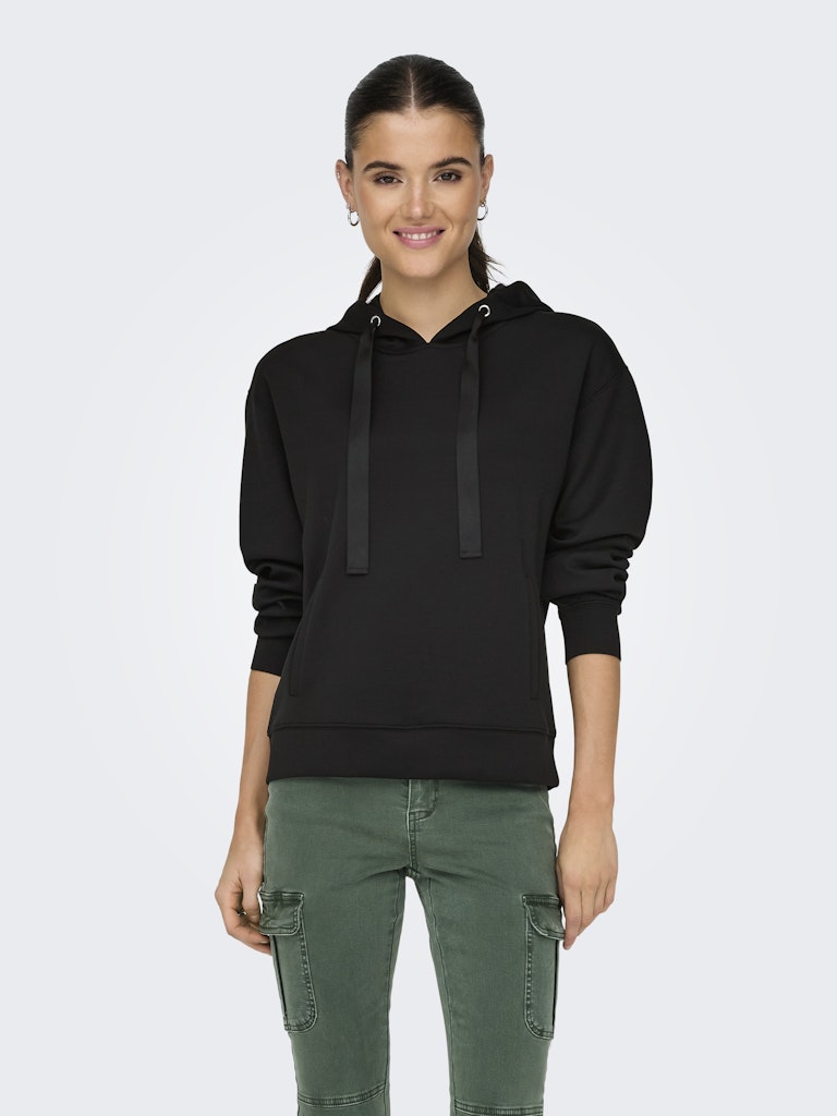 Only - Felpa - Donna | onlalina life l/s hood cc swt