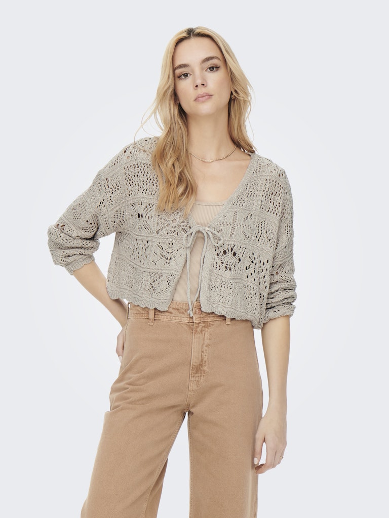 Only - Cardigan - Donna | onlbeach life 7/8 tie cardigan knt noos