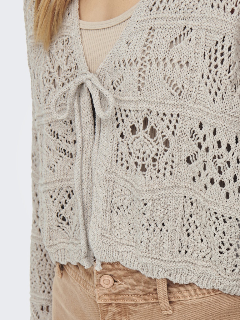 Only - Cardigan - Donna | onlbeach life 7/8 tie cardigan knt noos