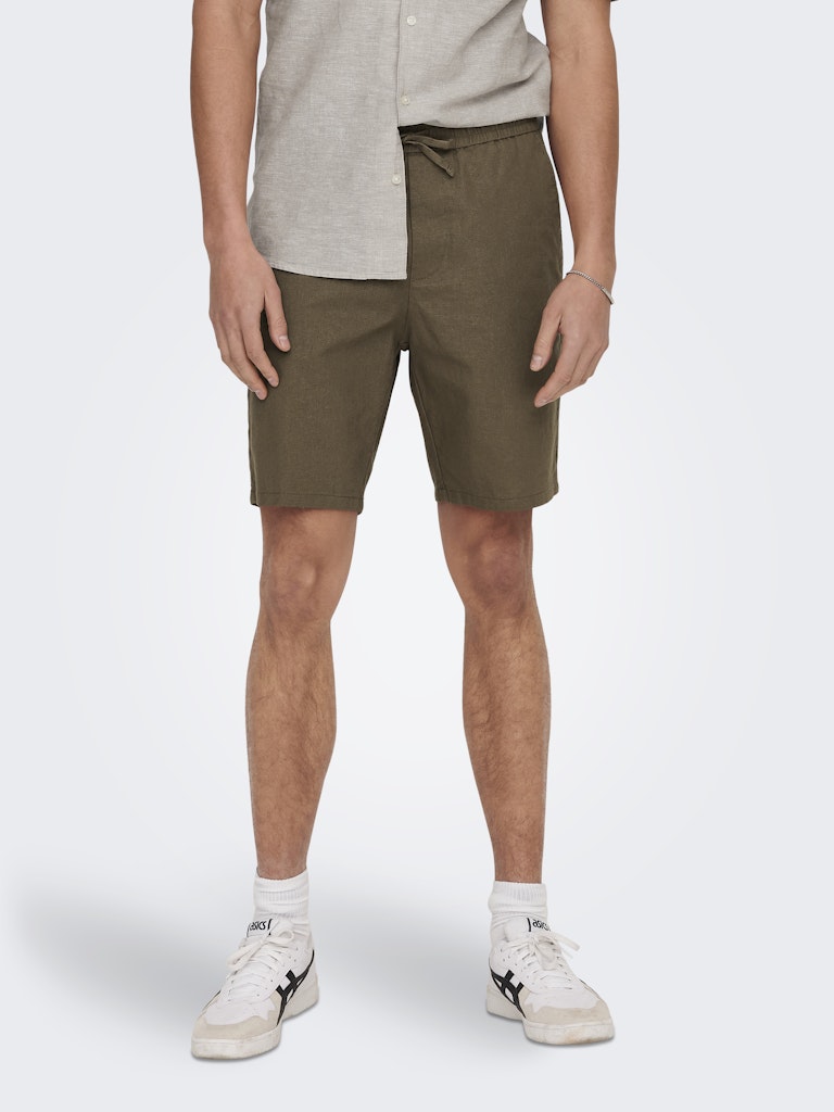 Only & Sons - Shorts - Uomo | linus 0007 cot lin noos