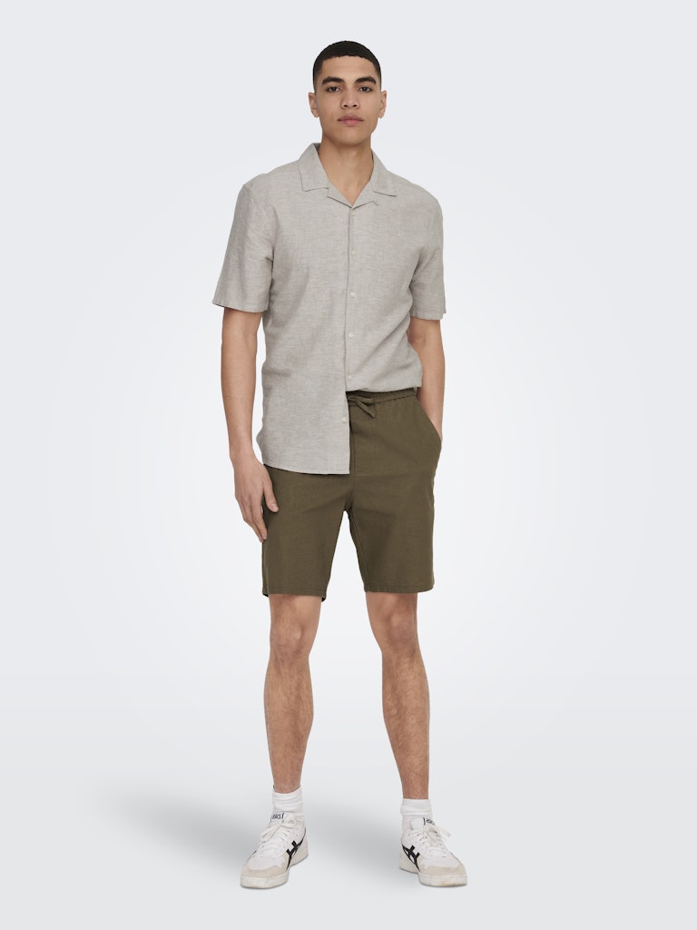 Only & Sons - Shorts - Uomo | linus 0007 cot lin noos